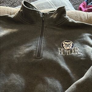 Sport-Tek Gray Quarter-Zip Sweatshirt